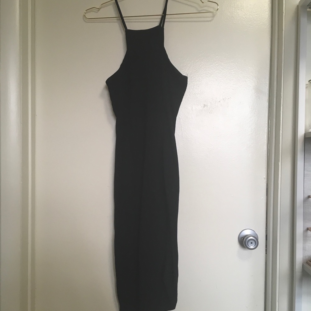 Express Bodycon Asymmetrical Hem Dress